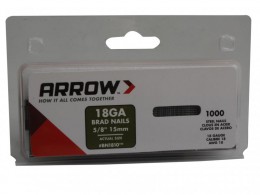 Arrow BN1810  18g 15mm Brad Nails (Box 1000) £4.39